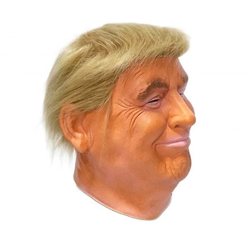 Trump Latex Full Head Face