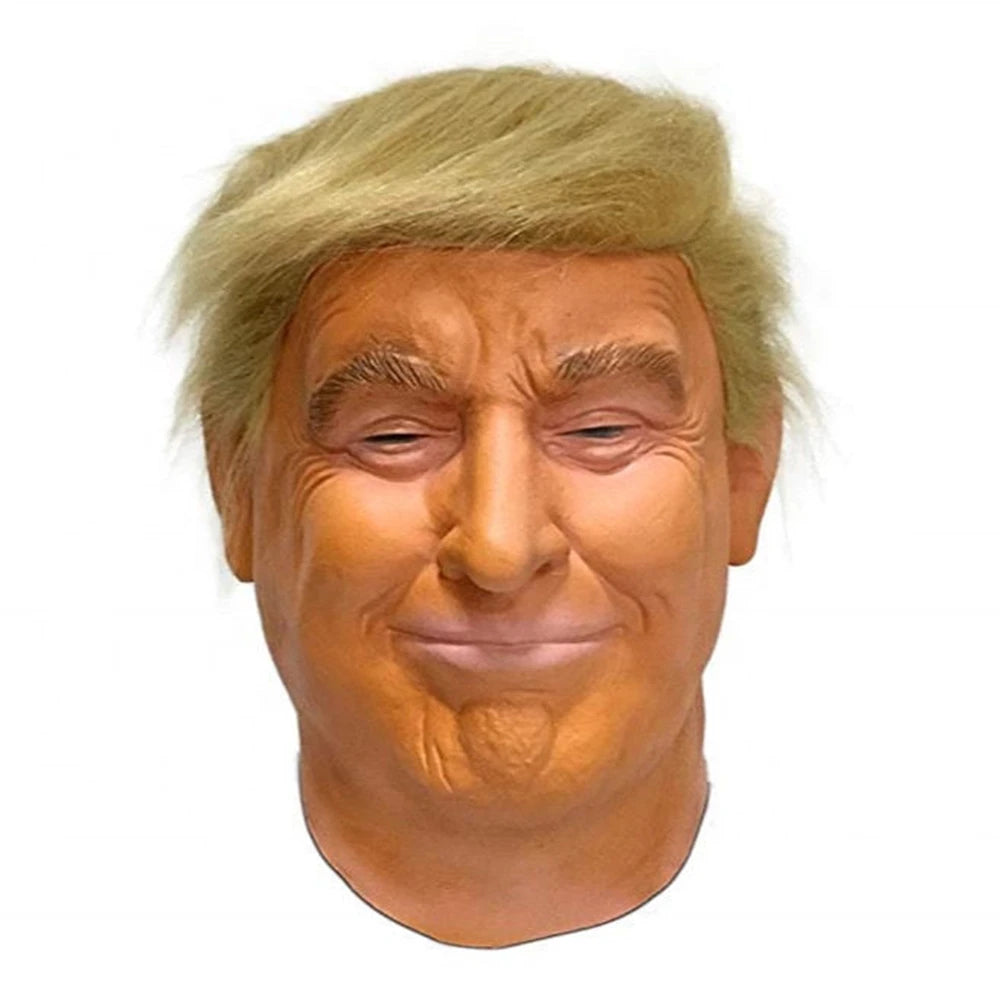 Trump Latex Full Head Face