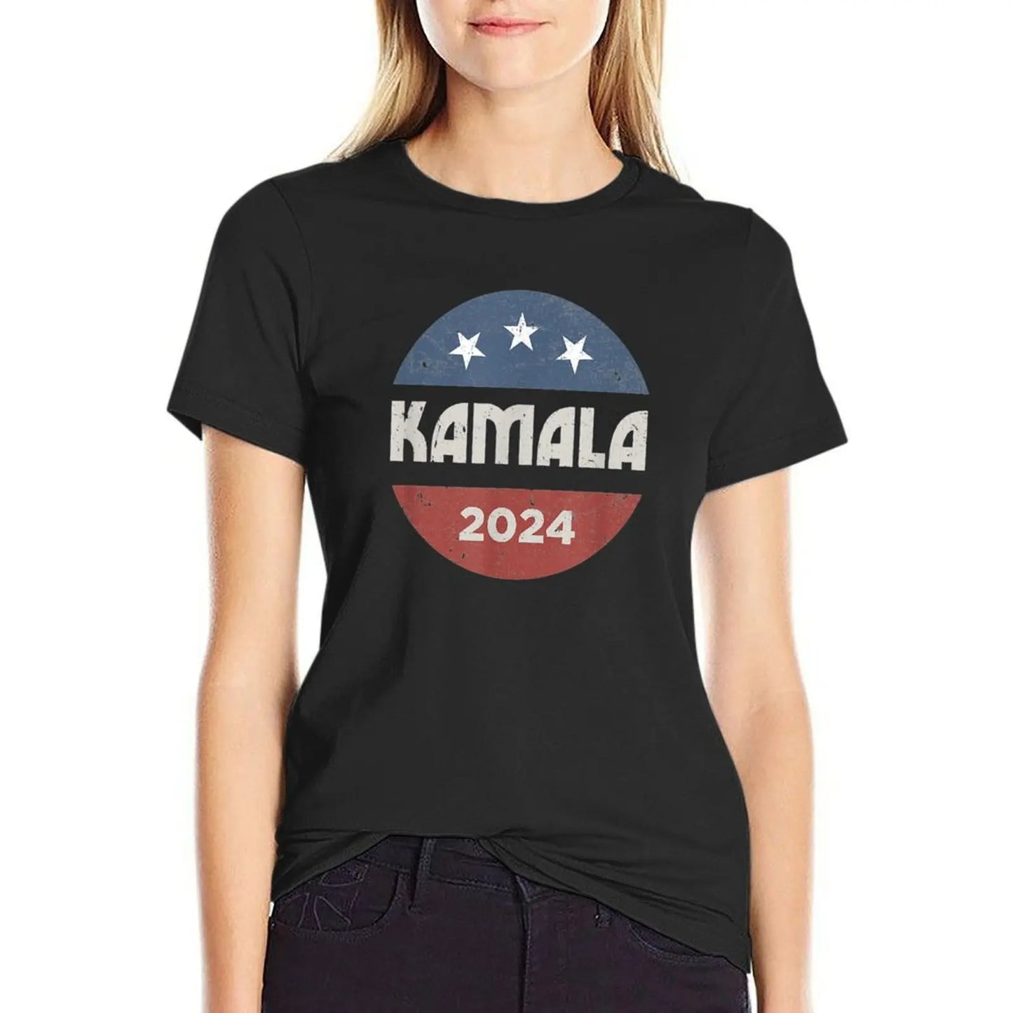 Kamala Harris 2024 For President Campaign T-Shirt lady clothes