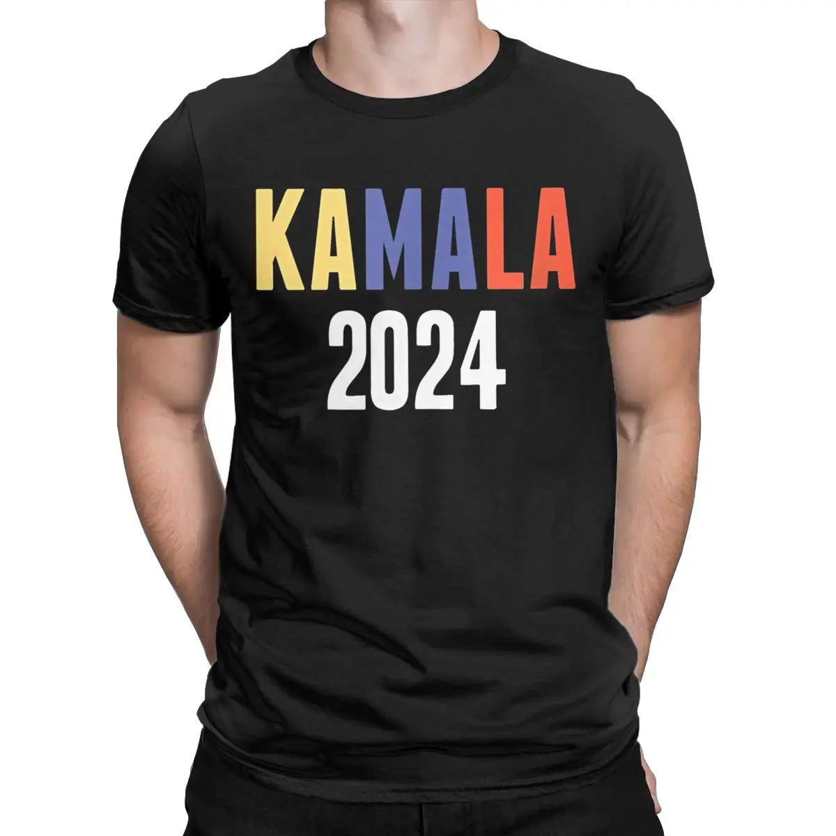 Men's T-Shirt Kamala Harris 2024 President Campaign Novelty Cotton