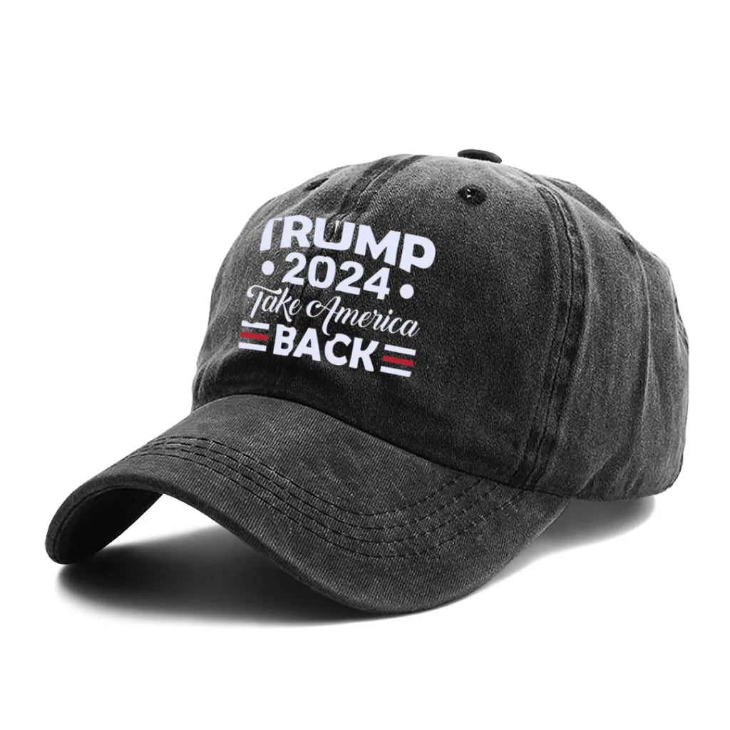 Trump 2024 Take America Back Cool Baseball Cap Men Cowboy Hats Women Visor Caps