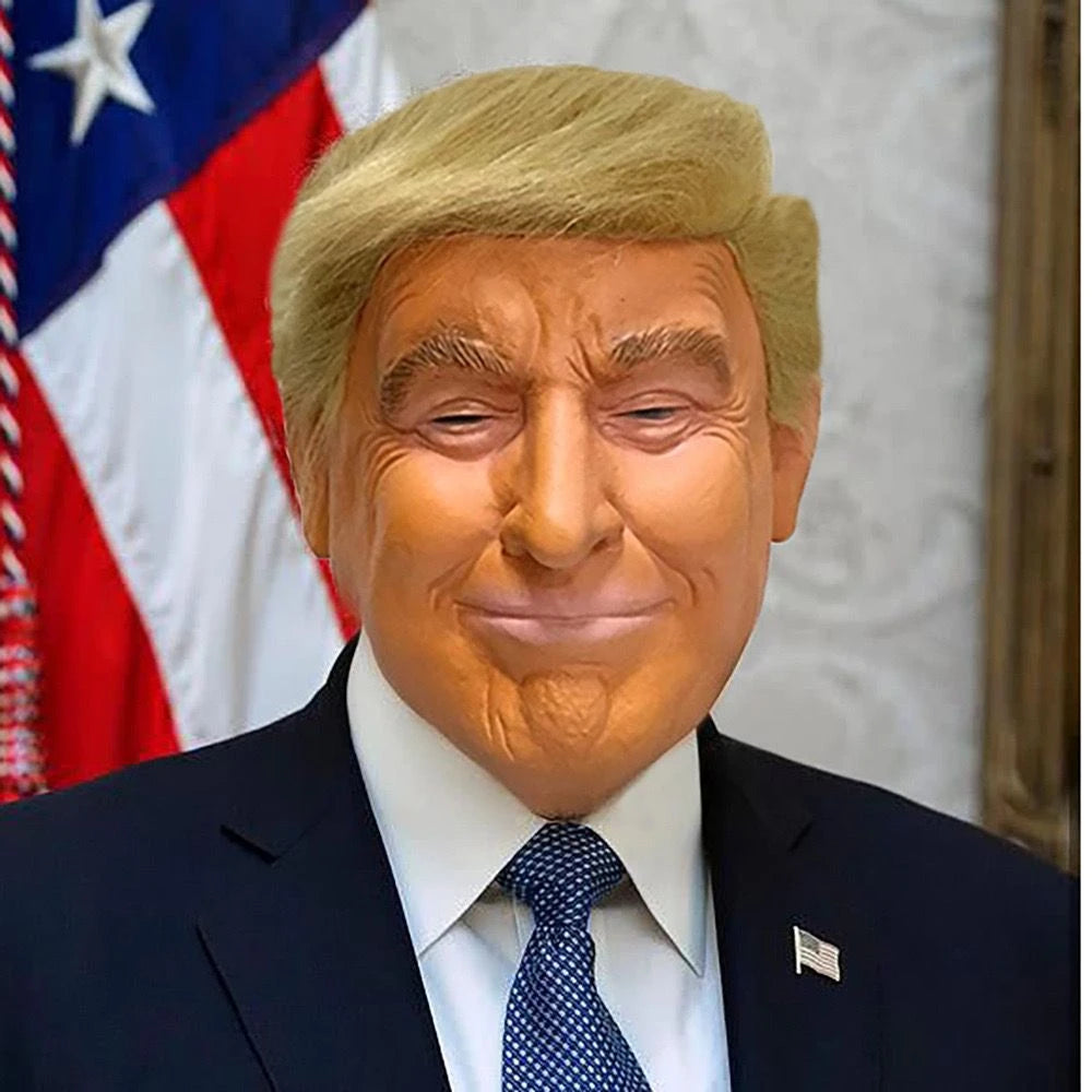 Trump Latex Full Head Face