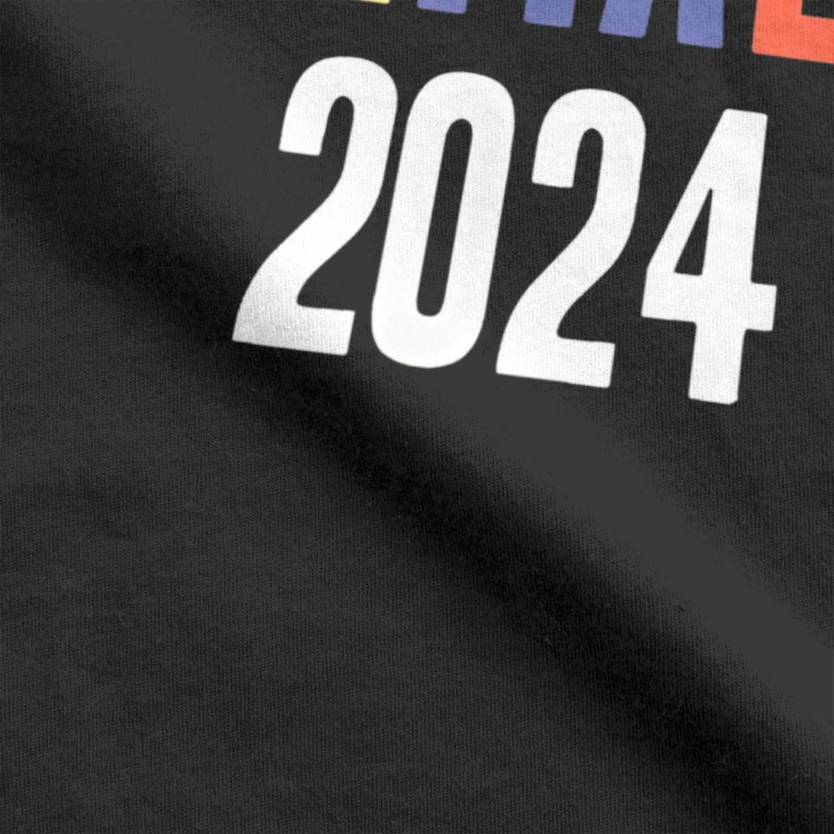 Men's T-Shirt Kamala Harris 2024 President Campaign Novelty Cotton