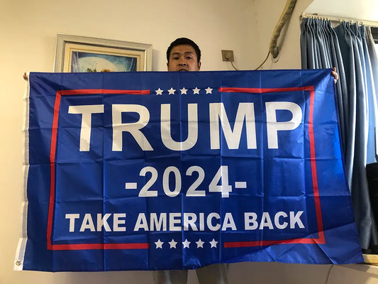 SKY FLAG Trump 2024 Flag 90x150cm For President USA， Take America Back Trump Flag